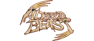 Altered Beast title screen for Playstation 2